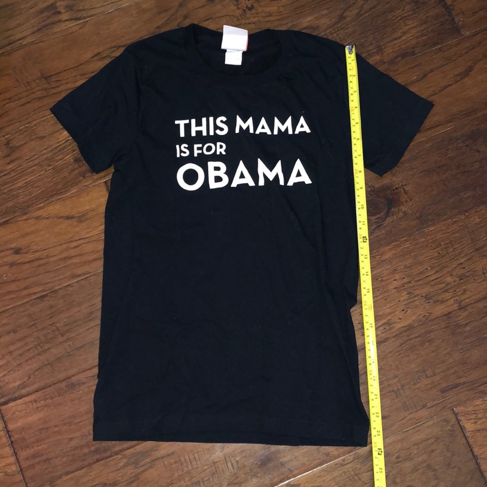 This Mama is for Obama commemorative black T-shirt